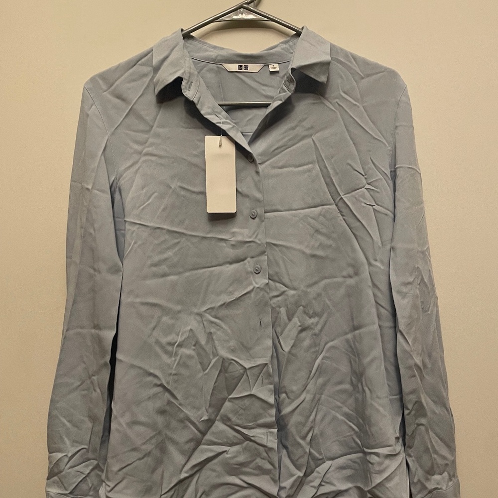 Uniqlo Blue Shirt